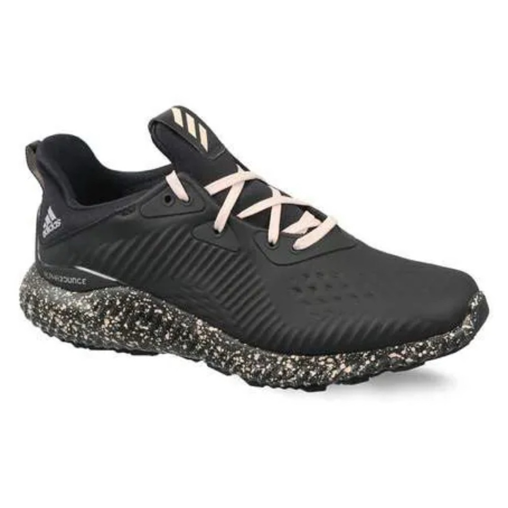 Kids Black and Pink Sneakers Size 6 1/2